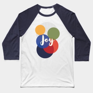 Colorful Balloons Invite You To Joy of Life Baseball T-Shirt